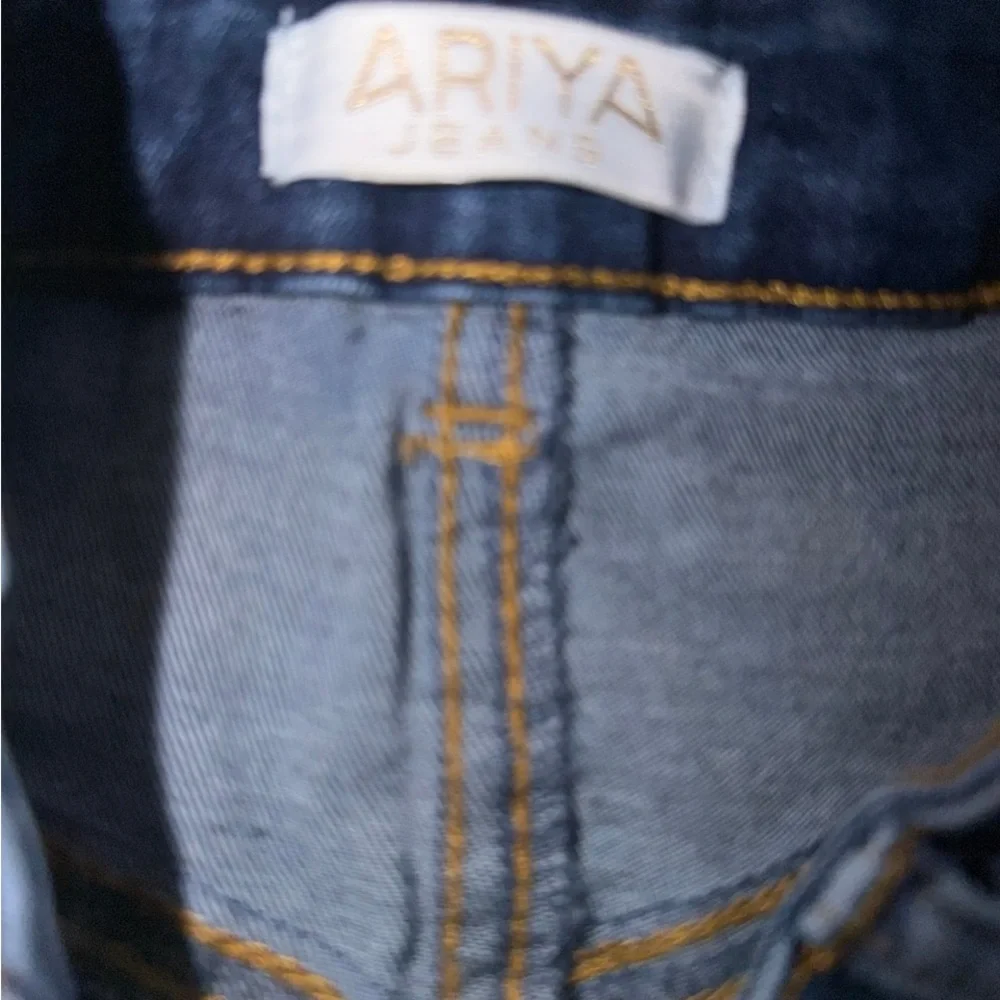 Ariya Faded Blue Jean Shorts - Picture 2 of 5